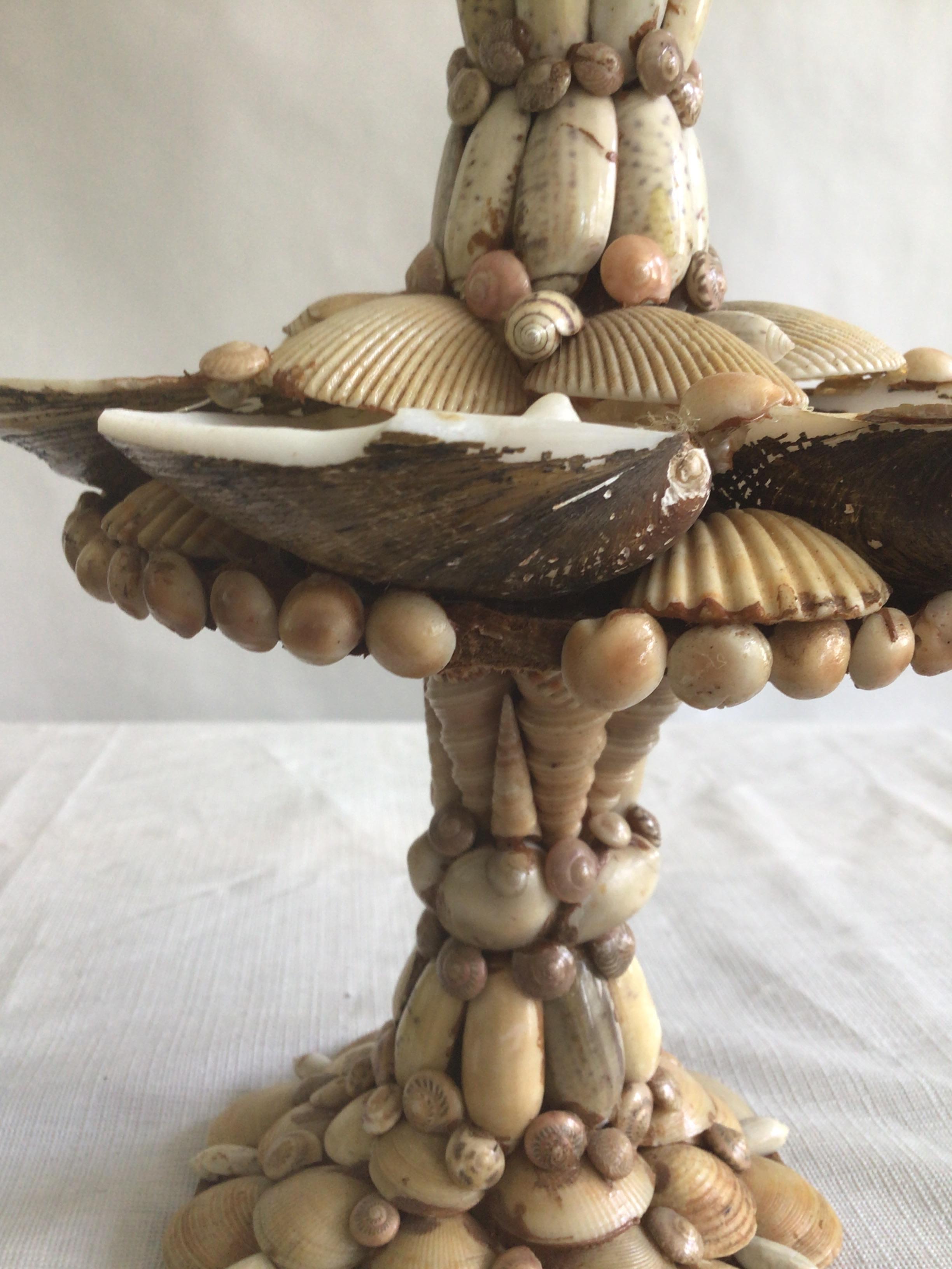 1960s Shell Bird Sculpture For Sale 6