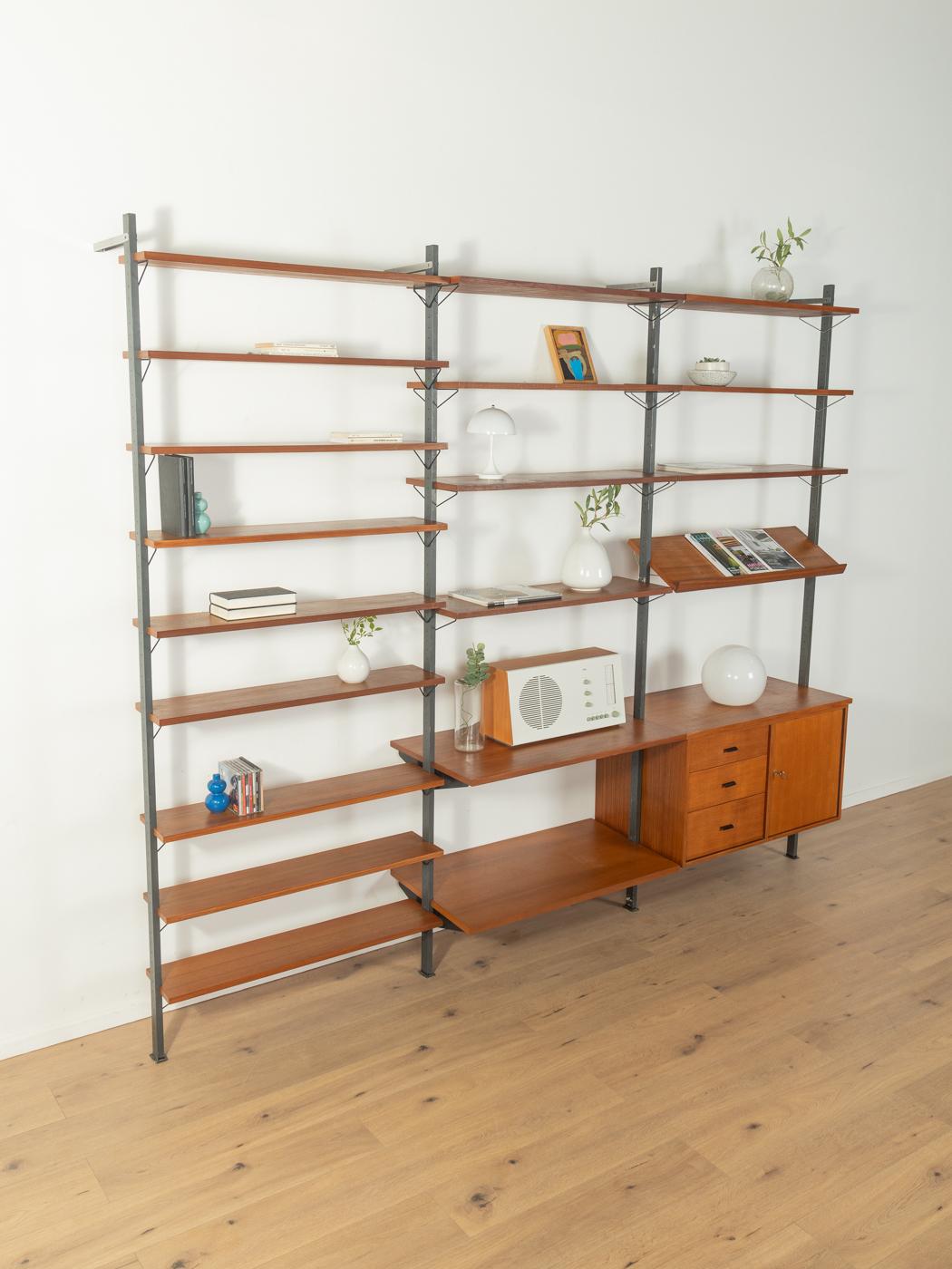 German 1960s Shelving System, Olof Pira For Sale