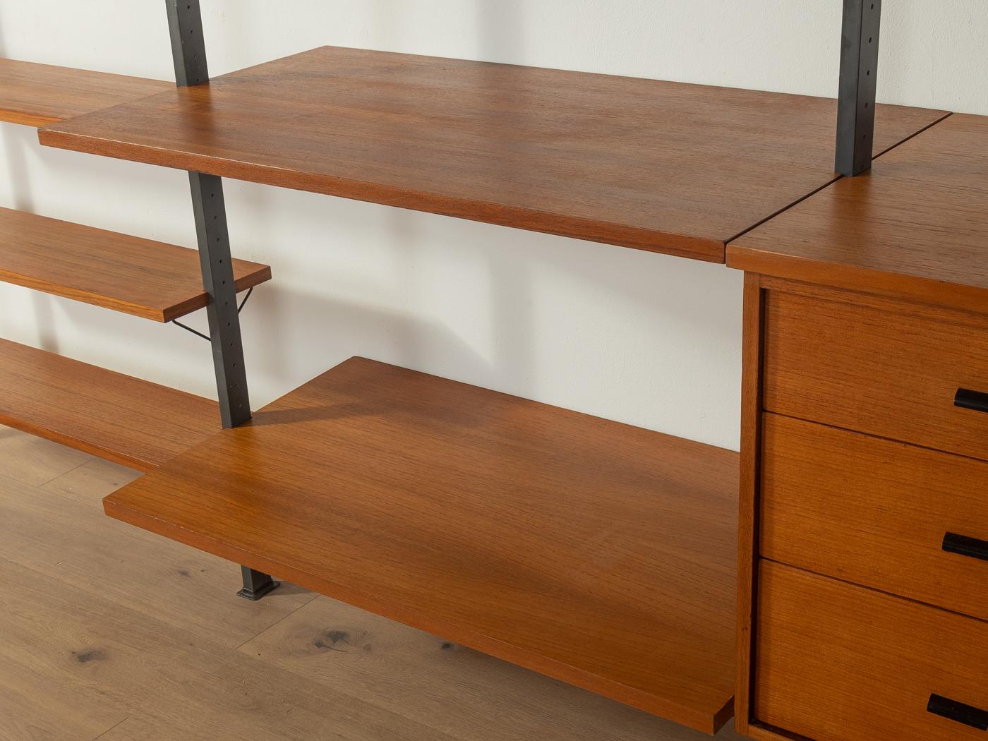 Metal 1960s Shelving System, Olof Pira For Sale