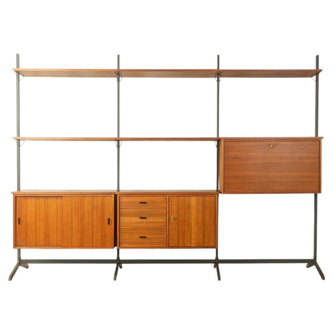 1960s shelving system, Olof Pira, vintage