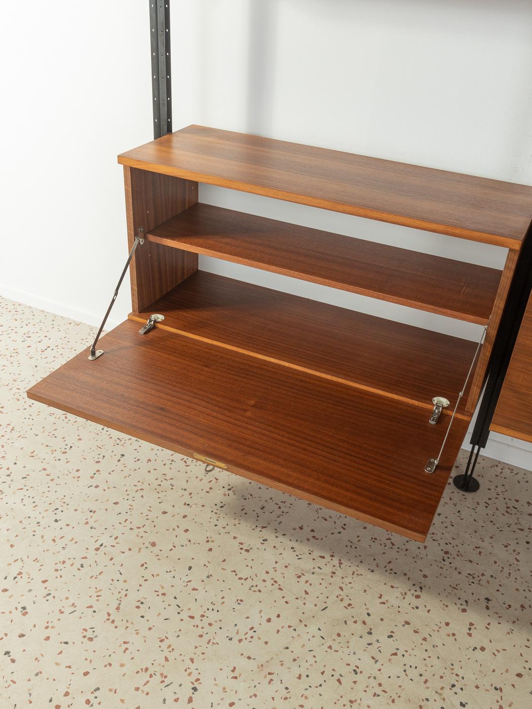 1960s Shelving System Wall Shelf Designed by Richard Neutra In Good Condition For Sale In Neuss, NW