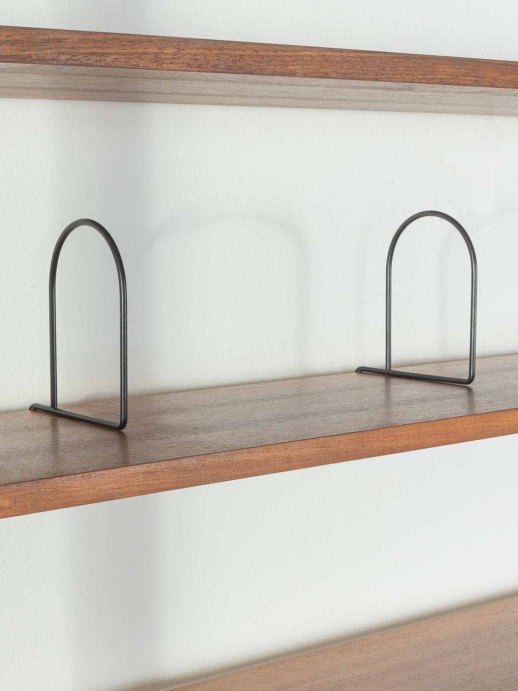 Mid-20th Century 1960s Shelving System Wall Shelf Designed by Richard Neutra For Sale
