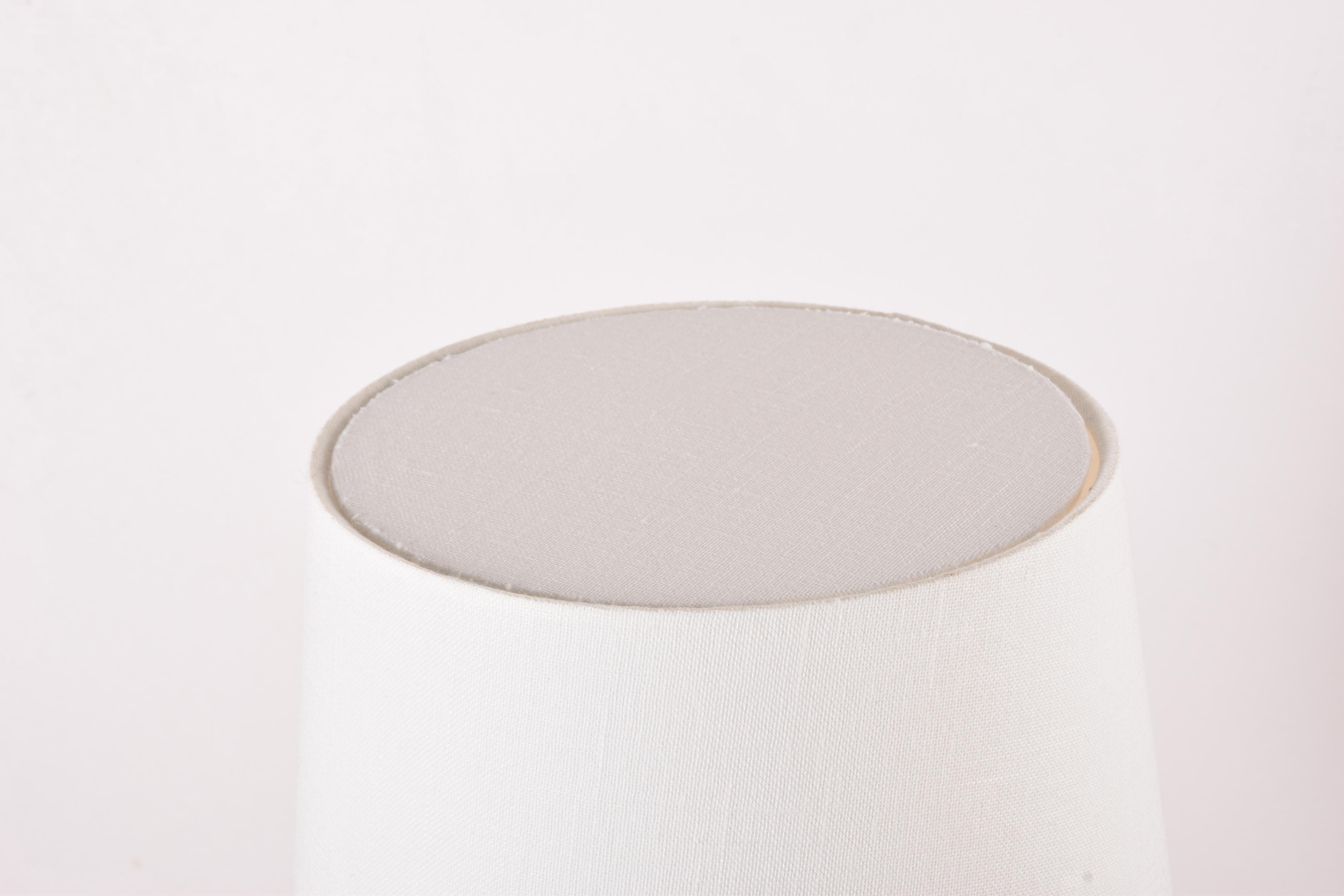 1960s Søholm Sculptural Table Lamp Pale Blue, Einar Johansen, Danish Mid-century For Sale 5