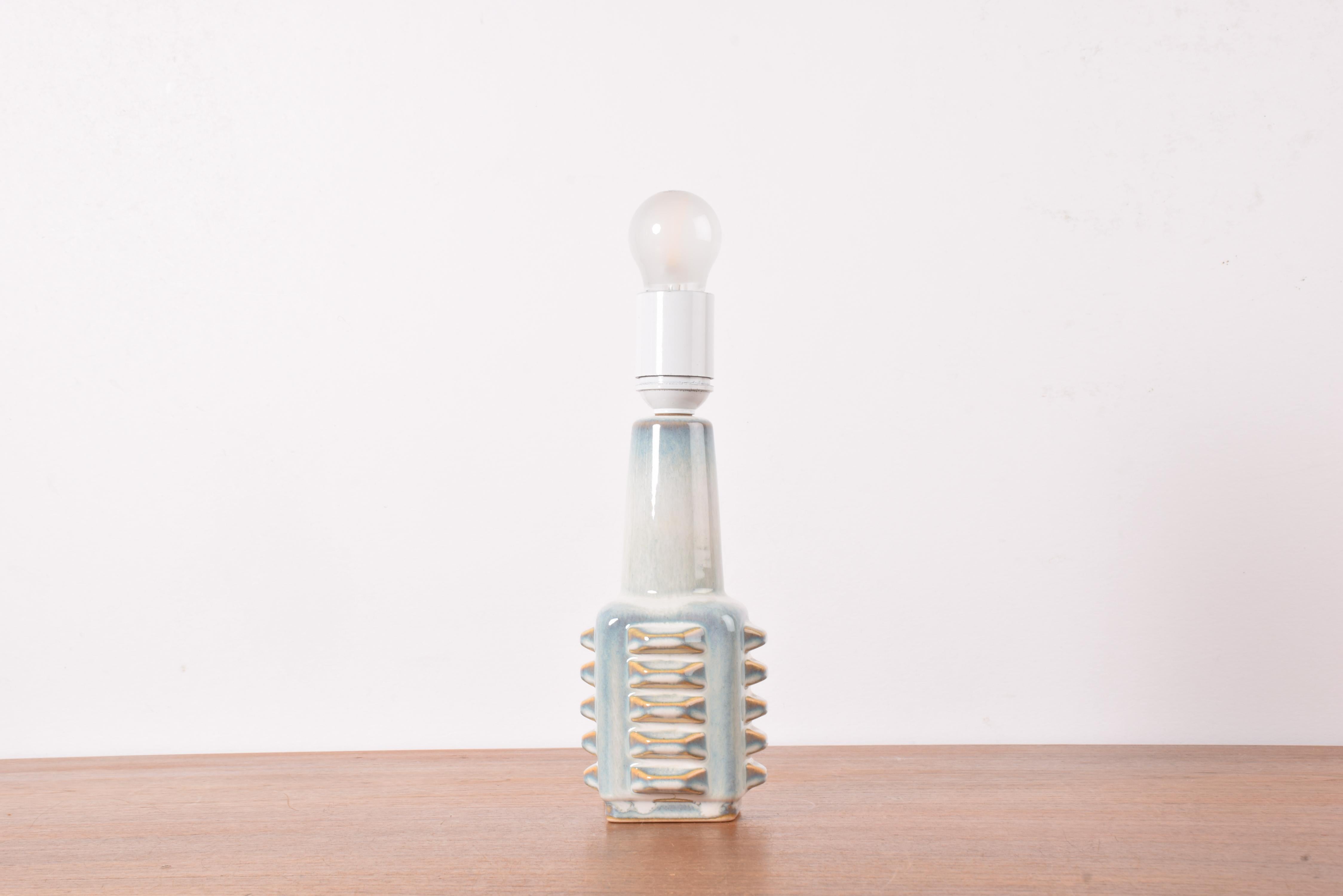 Mid-Century Modern 1960s Søholm Small Sculptural Table Lamp, Einar Johansen, Danish Mid-century