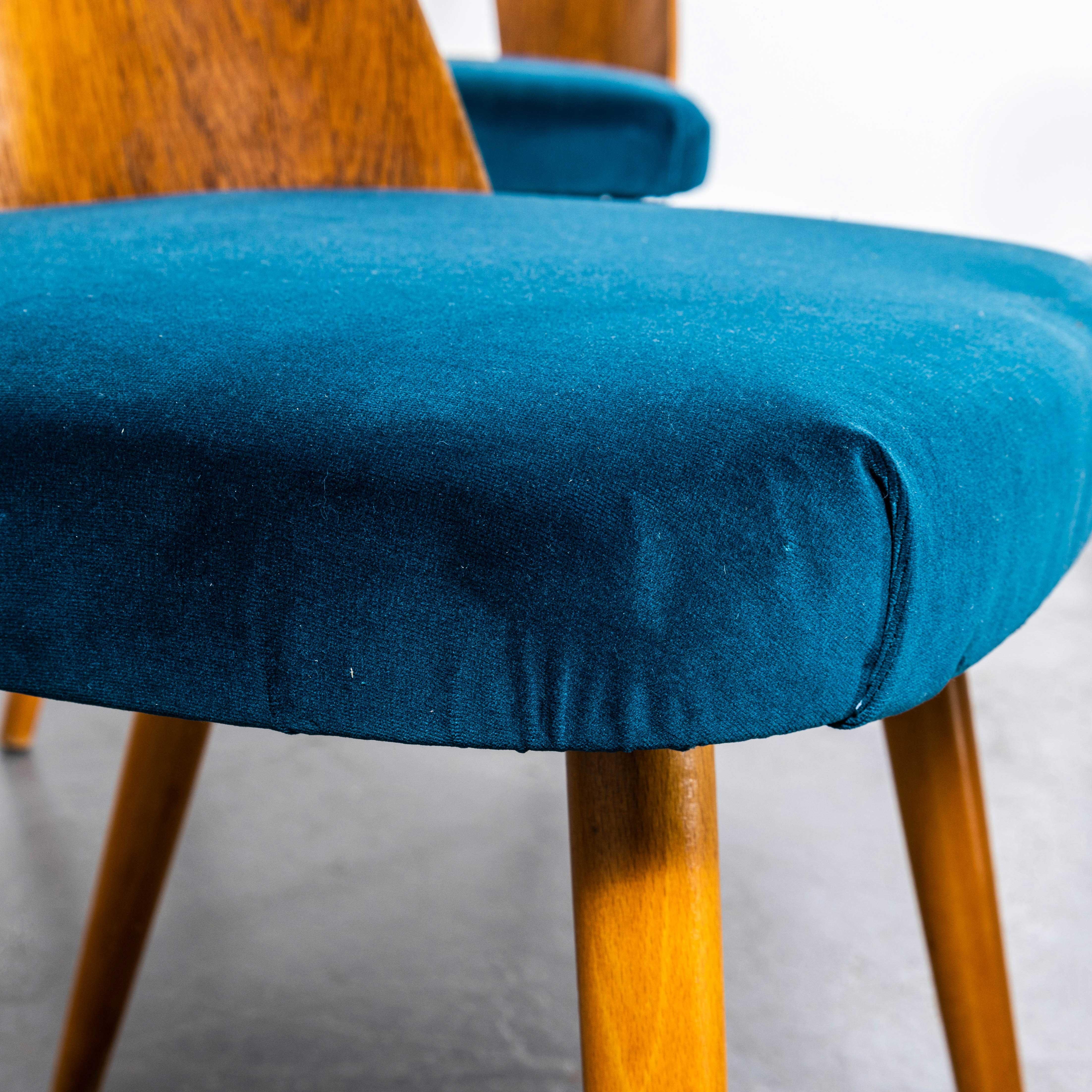 1960's Side Dining Chairs By Antonin Suman For Ton - Set Of Six In Good Condition In Hook, Hampshire