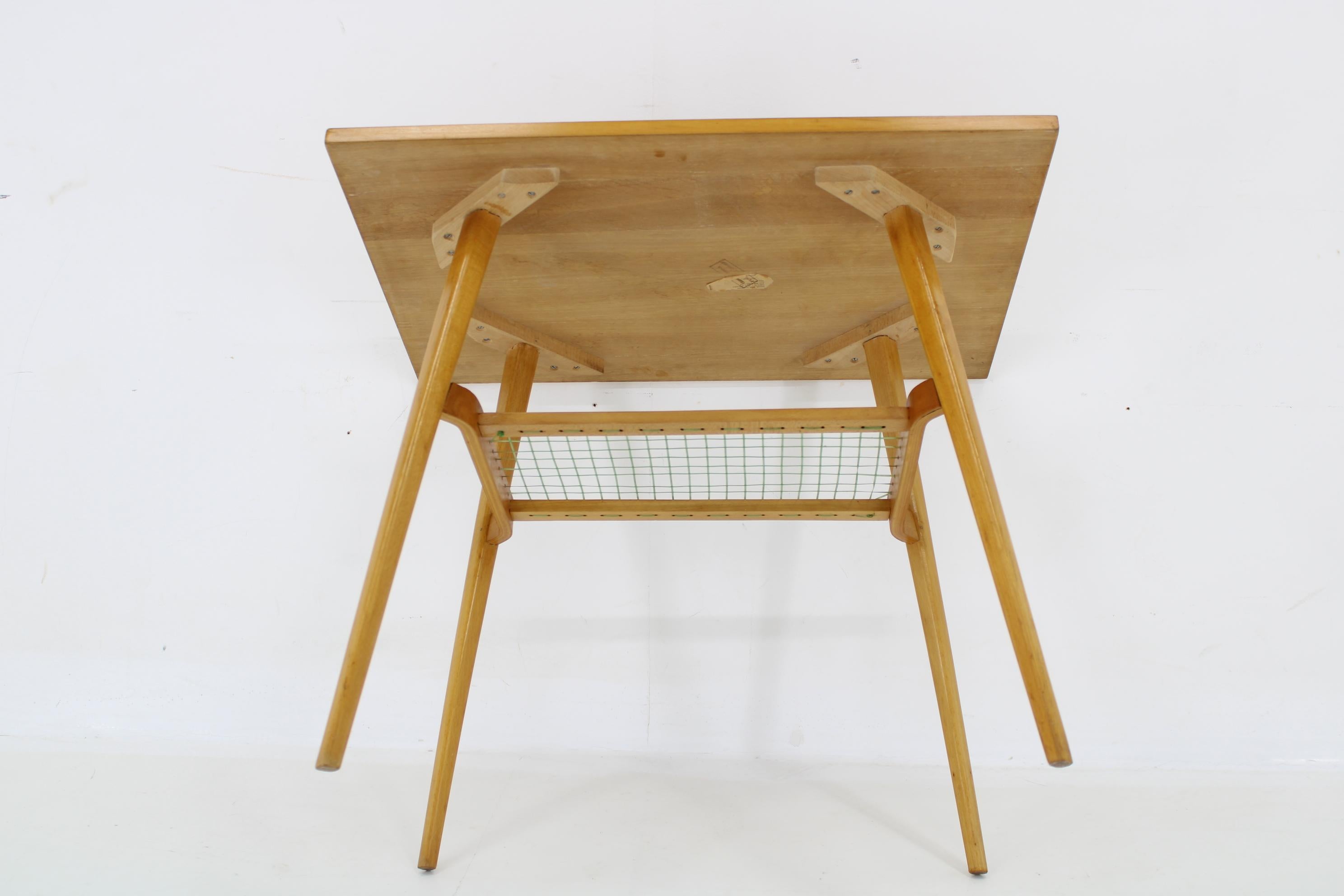 Wood 1960s Side or Coofee Table , Czechoslovakia For Sale