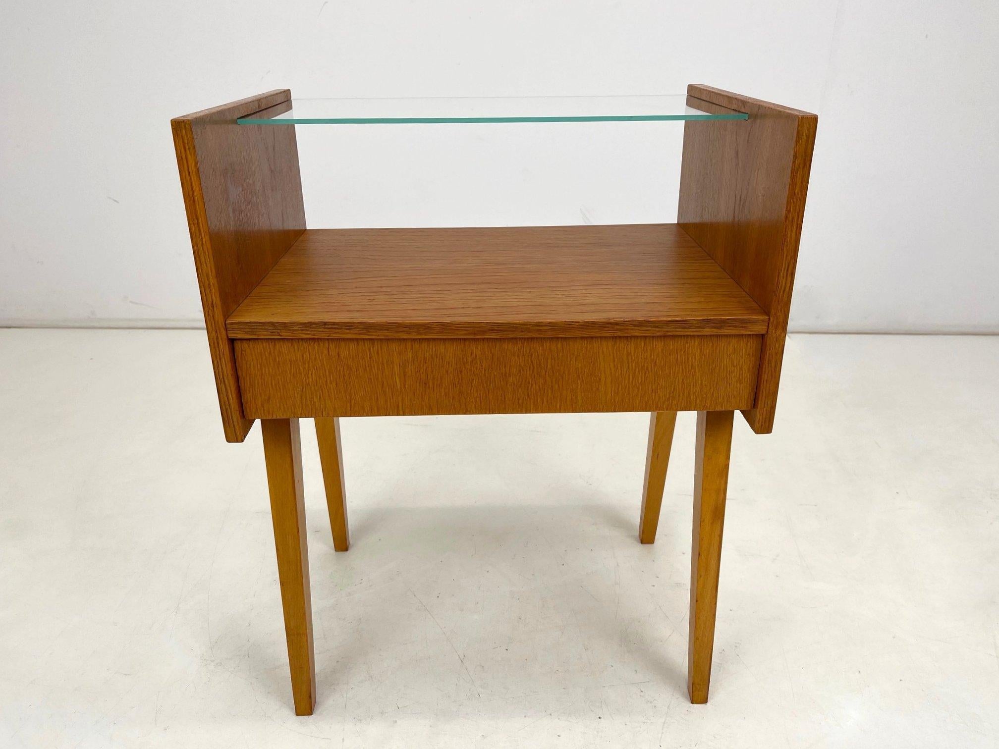 Mid-20th Century 1960's Side Table or Nightstand by Arch. František Jirák For Sale