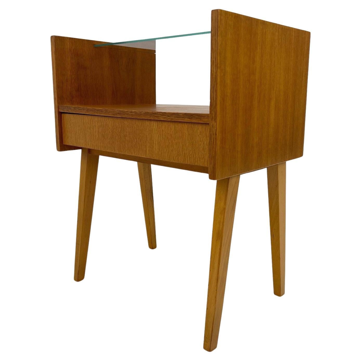 1960's Side Table or Nightstand by Arch. František Jirák For Sale