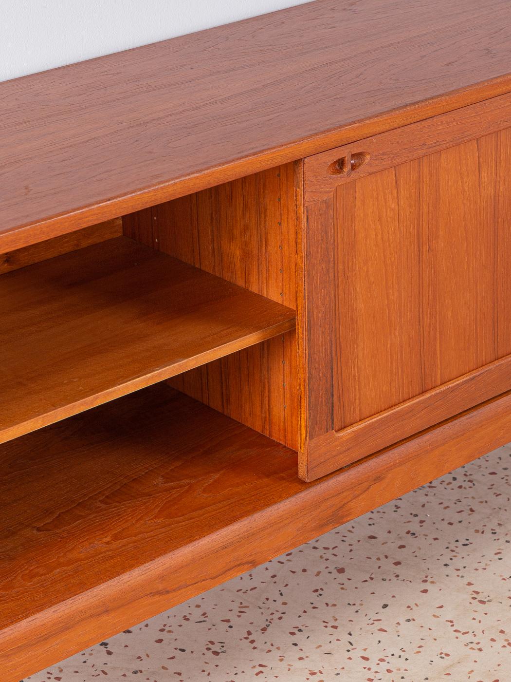 Teak 1960s, Sideboard by H.W. Klein for Bramin  For Sale
