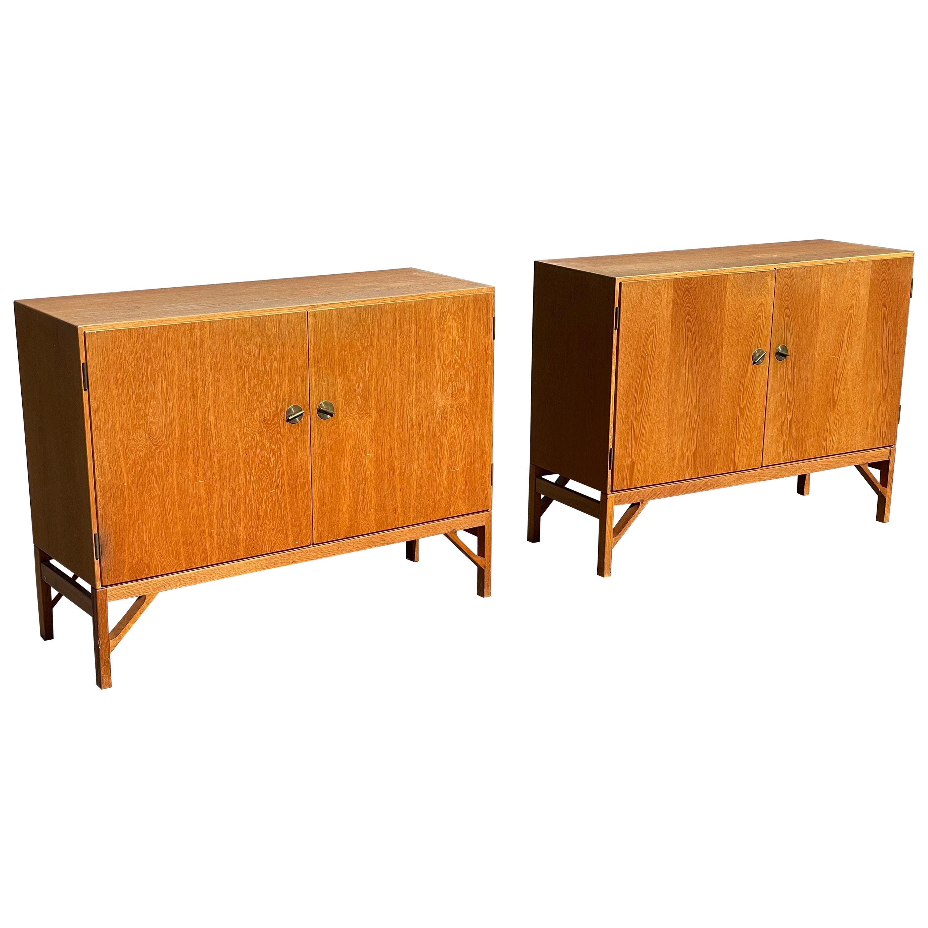 Mid-century danish Sideboards in oak by Børge Mogensen for FDB Møbler