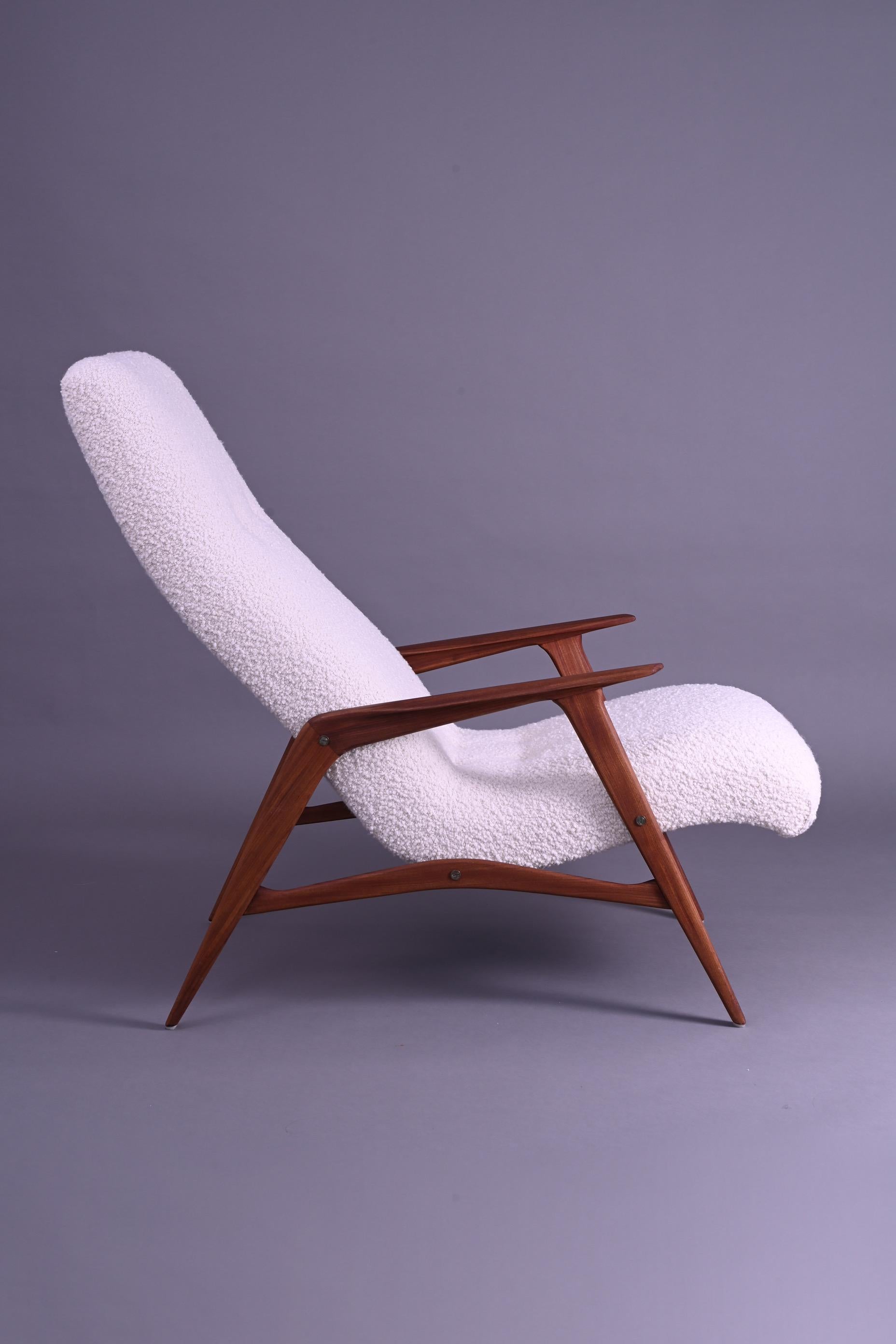 Mid-Century Modern 1960s 'Siesta' Chair and Ottoman by Jio Mobler