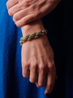 Pulsera Pierre Sterlé firmada en los años 60 - oro amarillo y platino.