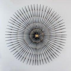 1960's Signed Ron Schmidt Brutalist Sunburst