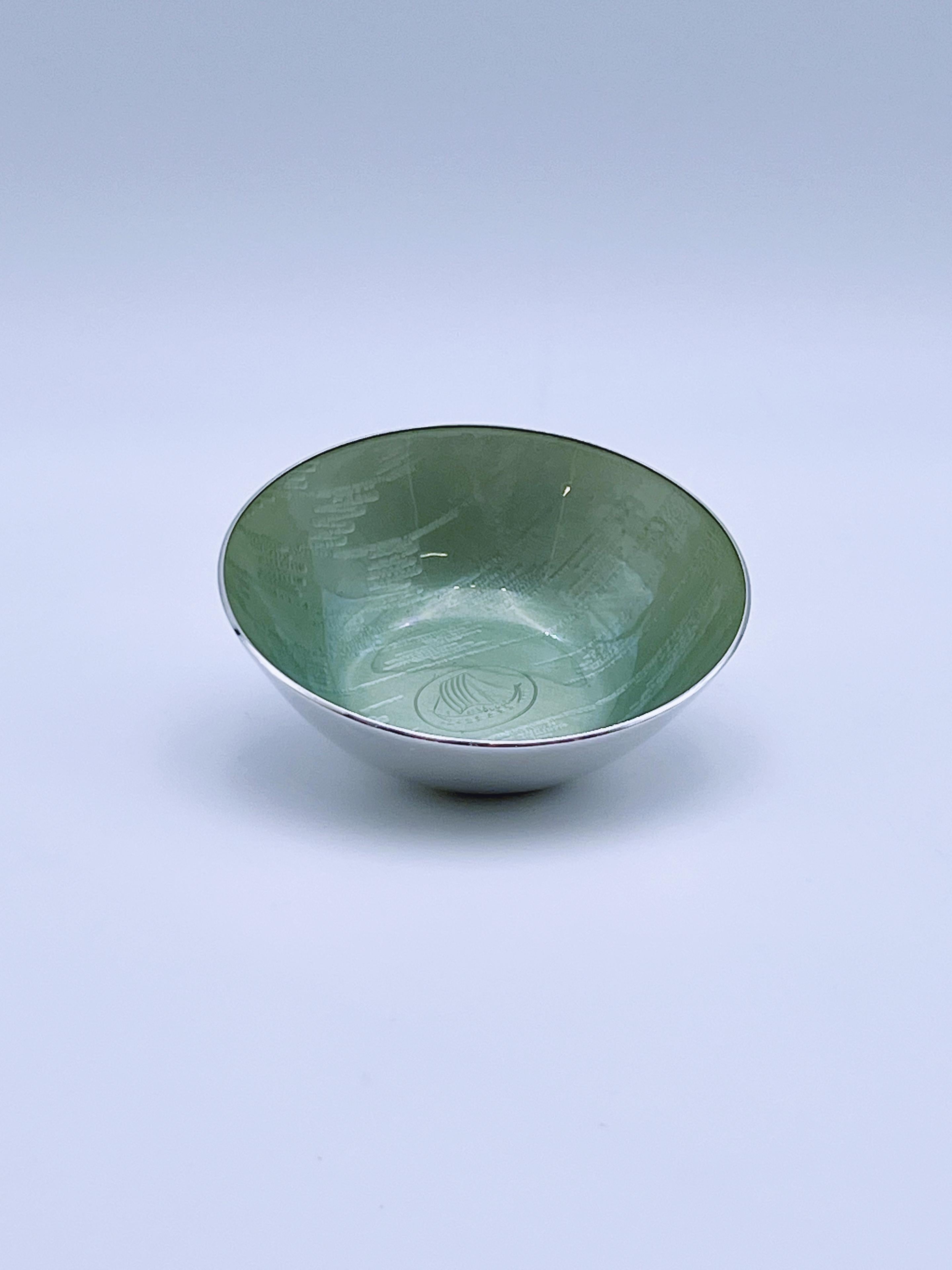 Ciotola in argento del 1960, Grete Prytz Kittelsen (1917-2010) per J. Tostrup, NORVEGIA in vendita 1