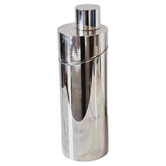 Vintage 1960s Silver Cocktail Shaker by Gallia Christofle in original box