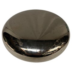 1960's Silver plated box in the style of Lino Sabattini
