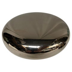 1960's Silver plated box in the style of Lino Sabattini