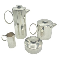 1960's Silver plated tea set by Lino Sabattini for Christofle