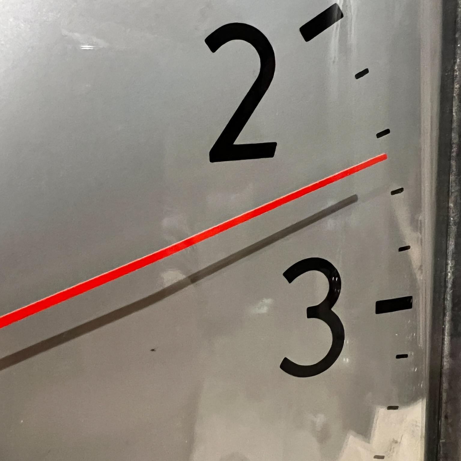 1960s Simplex Electric School Wall Clock For Sale 2