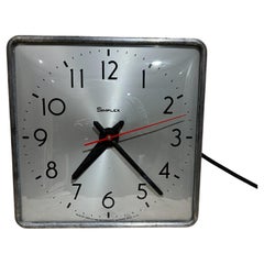 1960s Simplex Electric School Wall Clock