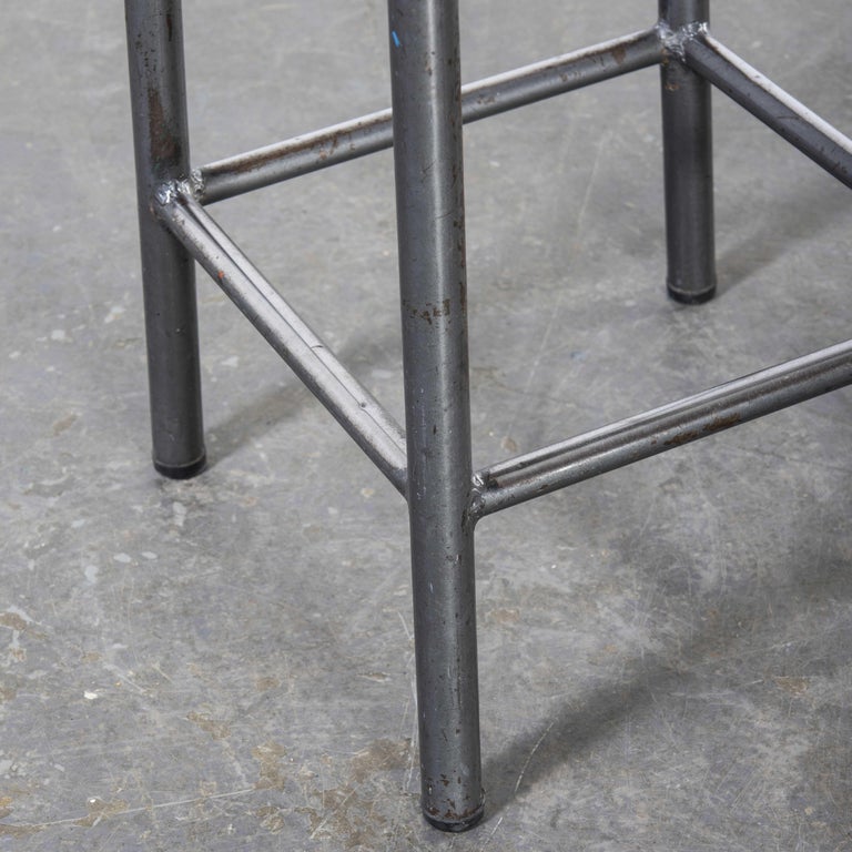 1960's Single French Laboratory Stool '1331' For Sale at 1stDibs