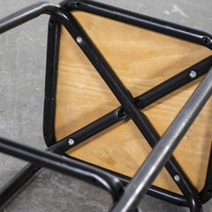 1960's Single French Laboratory Stool '1336'