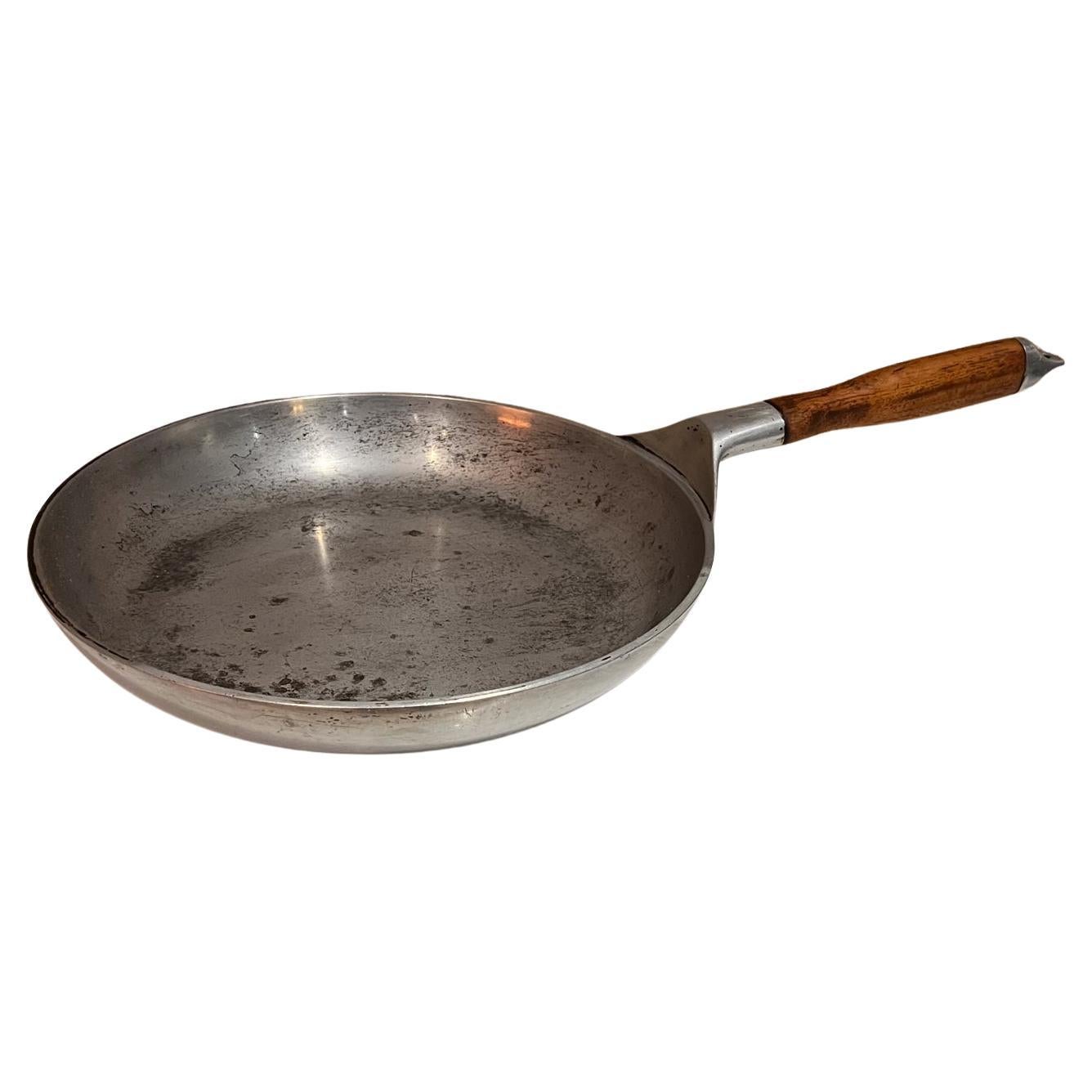 1960s Michael Lax Skillet Fry Pan Aluminum Line for Copco For Sale