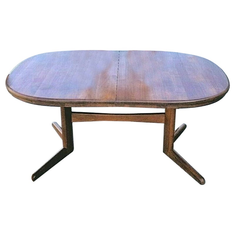 1960's Skovby Møbelfabrik Solid Teak Dining Table Only Denmark