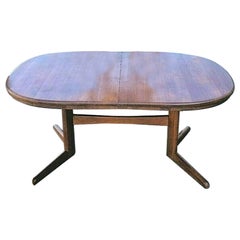 1960's Skovby Møbelfabrik Solid Teak Dining Table Only Denmark