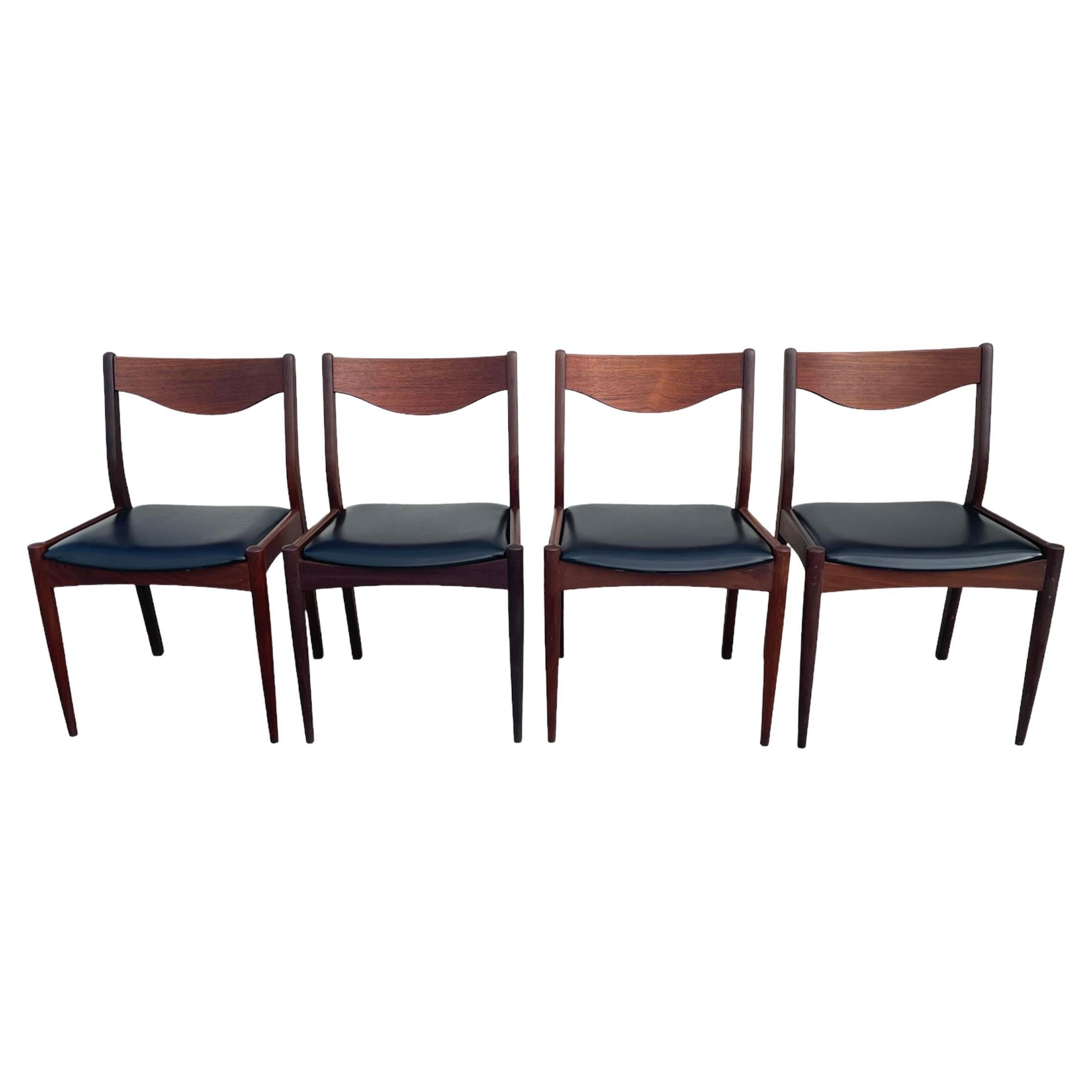 1960s SL Mobler Set of Dining Chairs