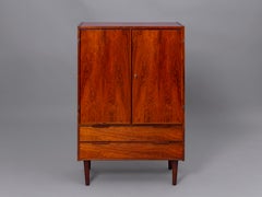 1960s Small Danish Rosewood Cabinet