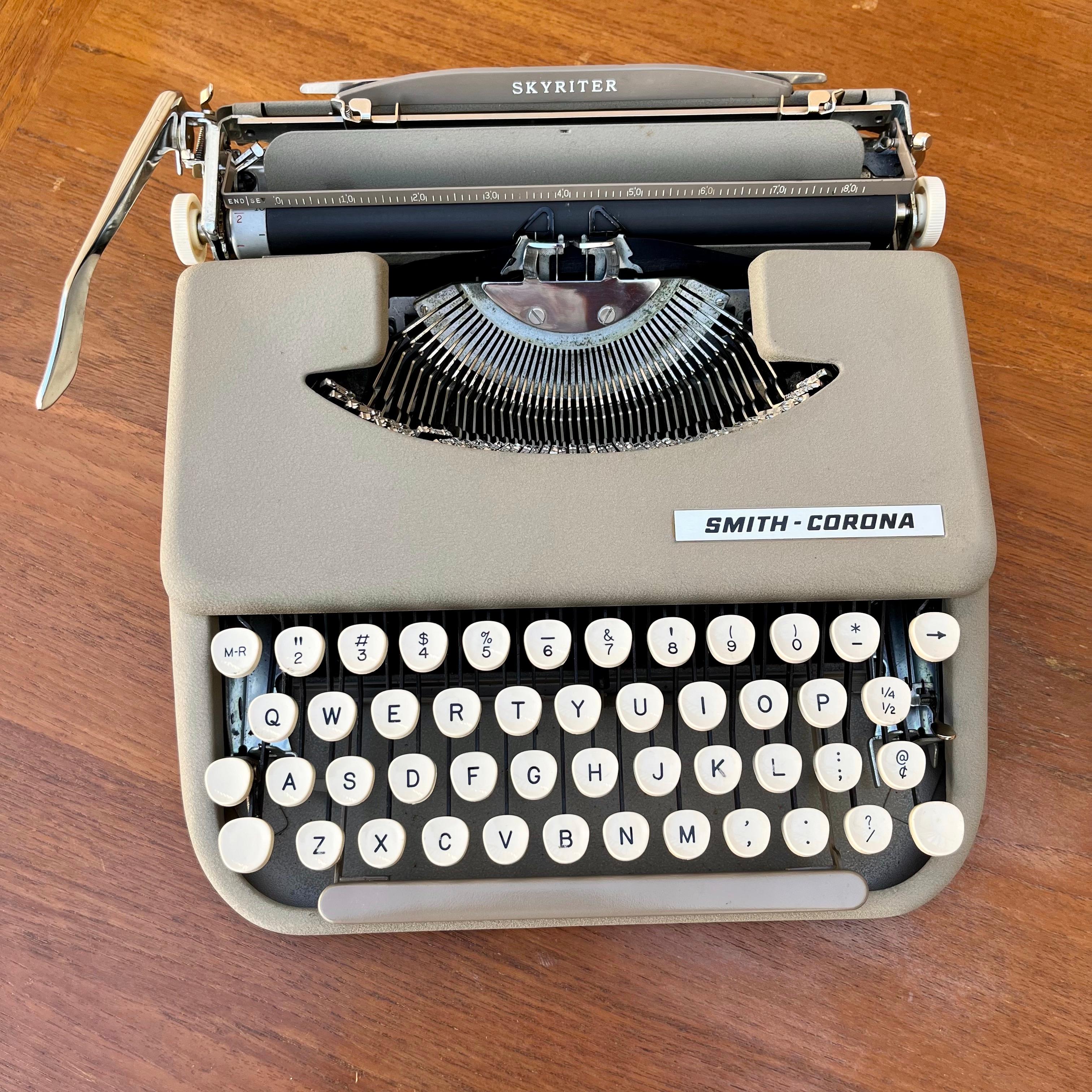 smith corona skyriter typewriter