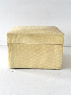 1960s Snake Skin Covered Box