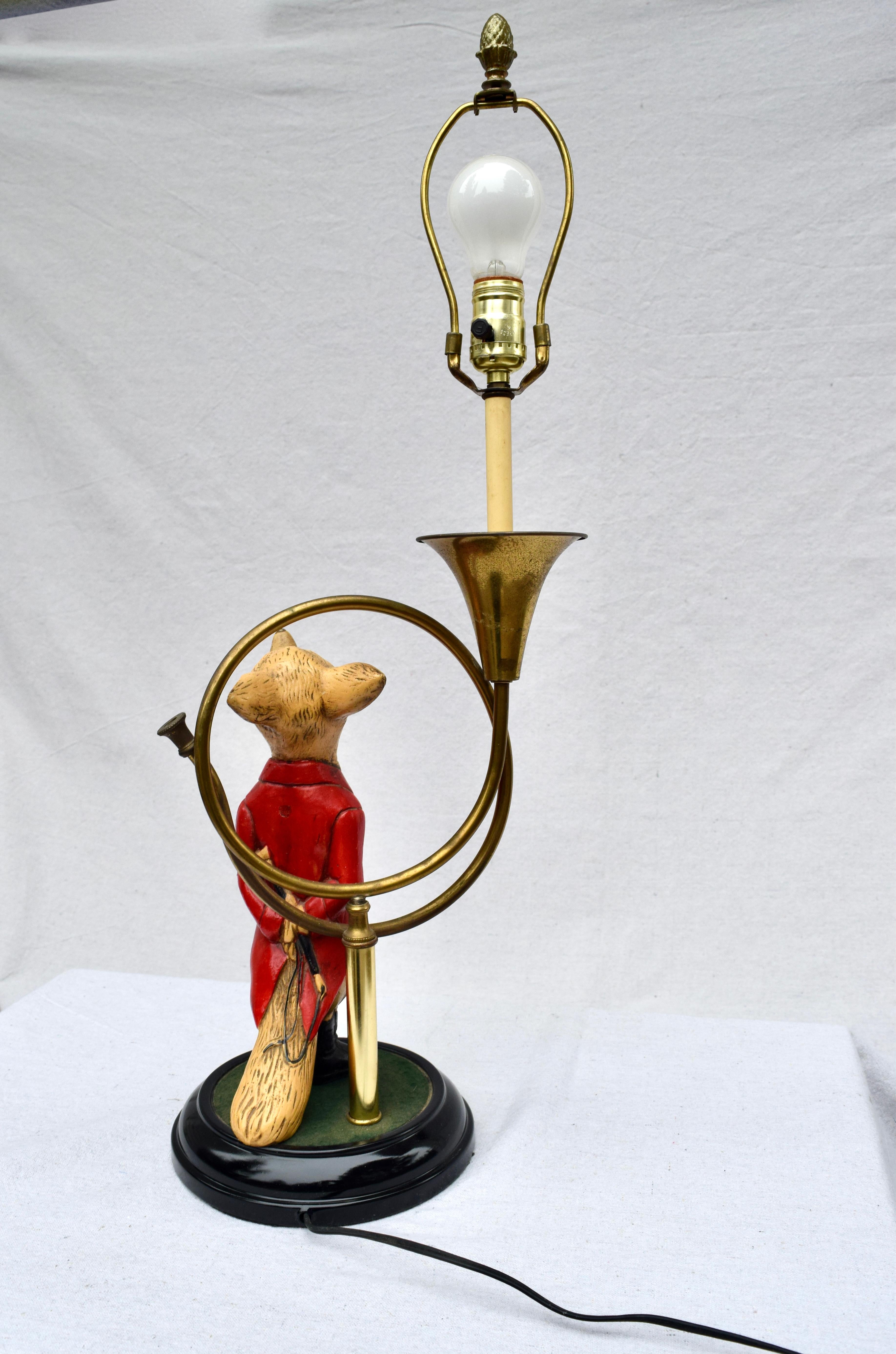 Mid-Century Modern 1960s Snooty Fox Table Lamp