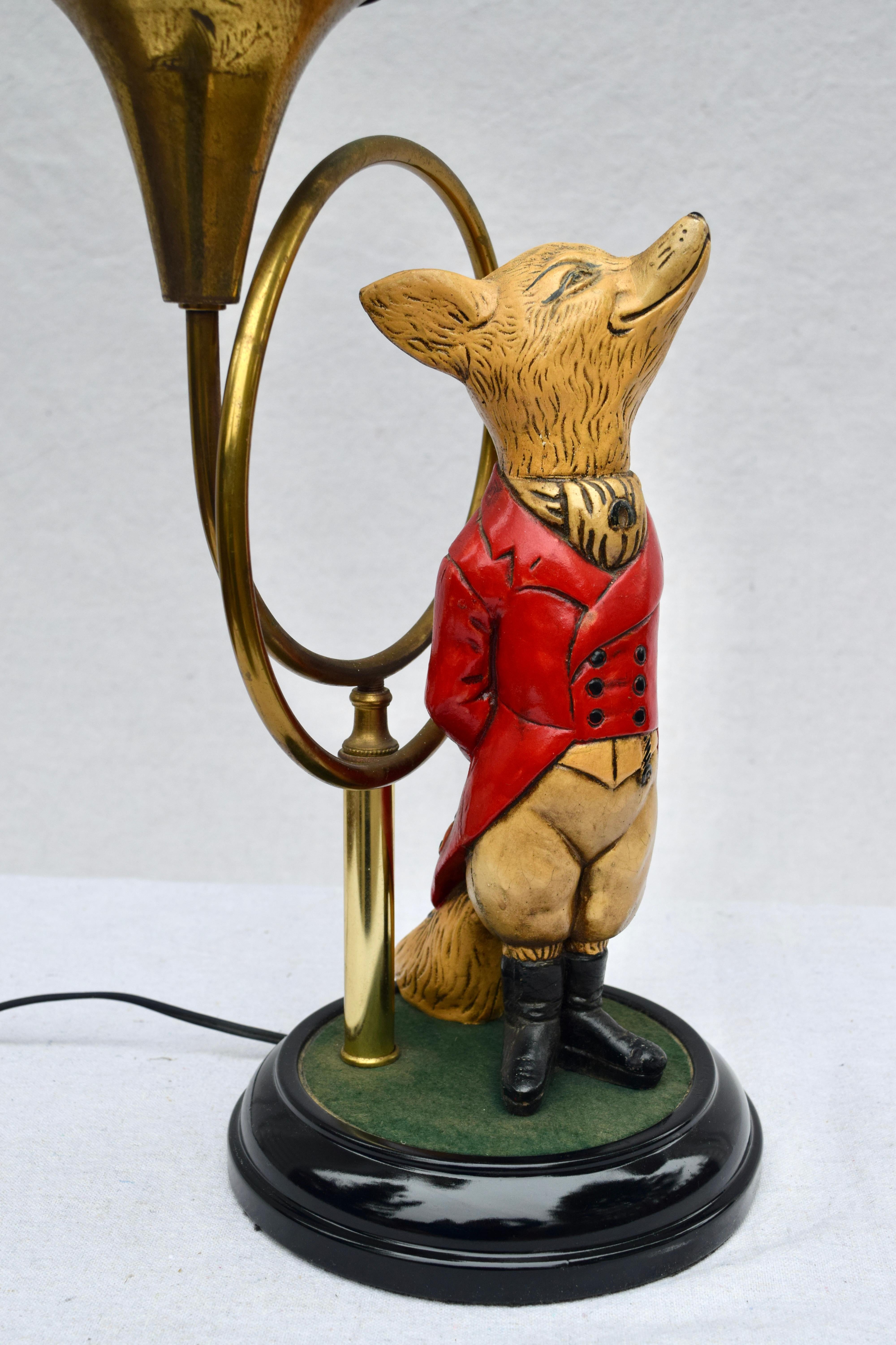 American 1960s Snooty Fox Table Lamp