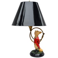 Retro 1960s Snooty Fox Table Lamp