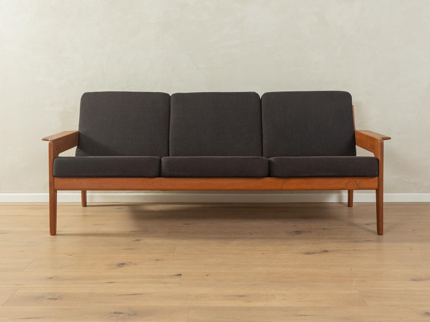 Mid-Century Modern 1960s Sofa, Arne Wahl Iversen