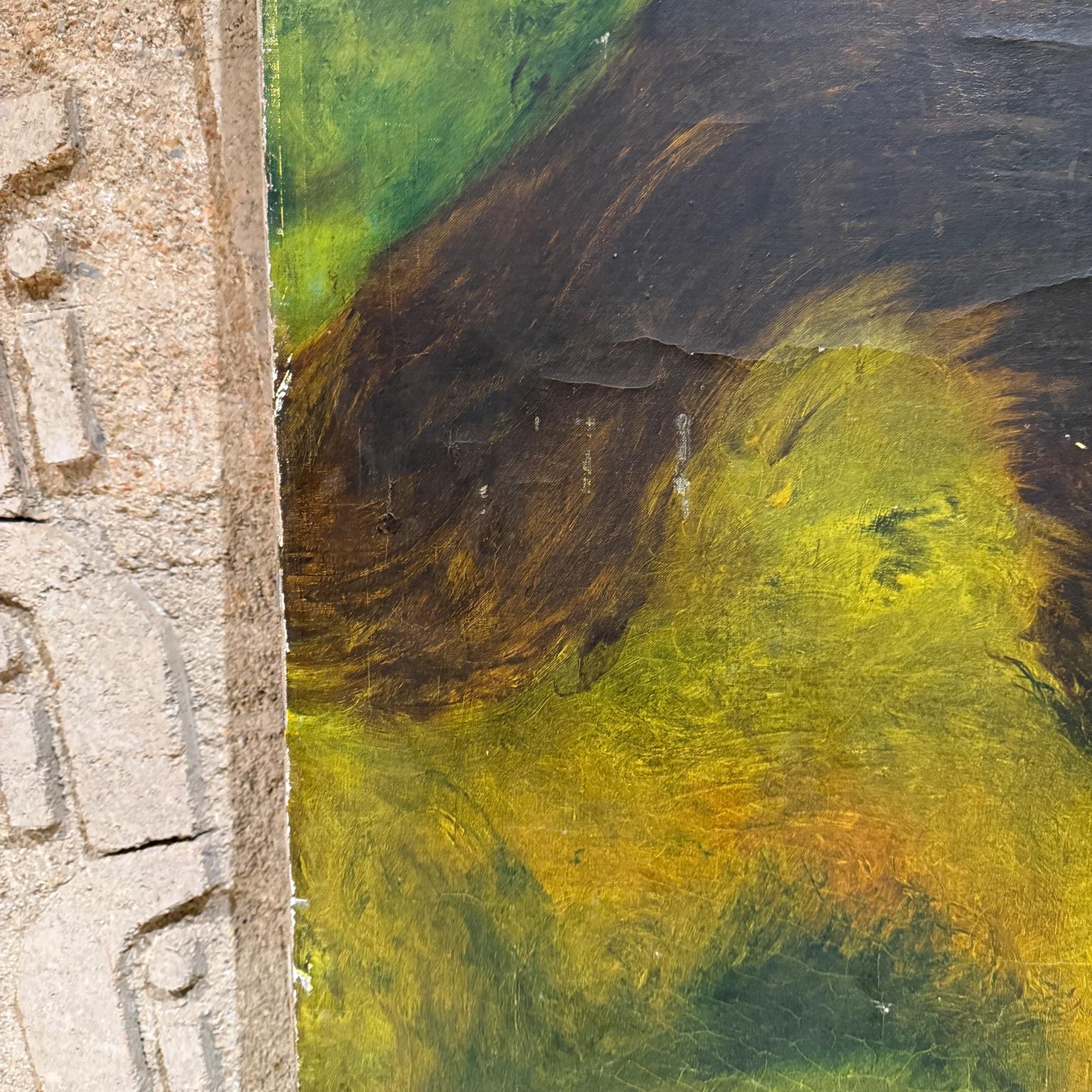 1960s Sofía Bassi Art Mexican Surrealist Painting El Coil For Sale 2
