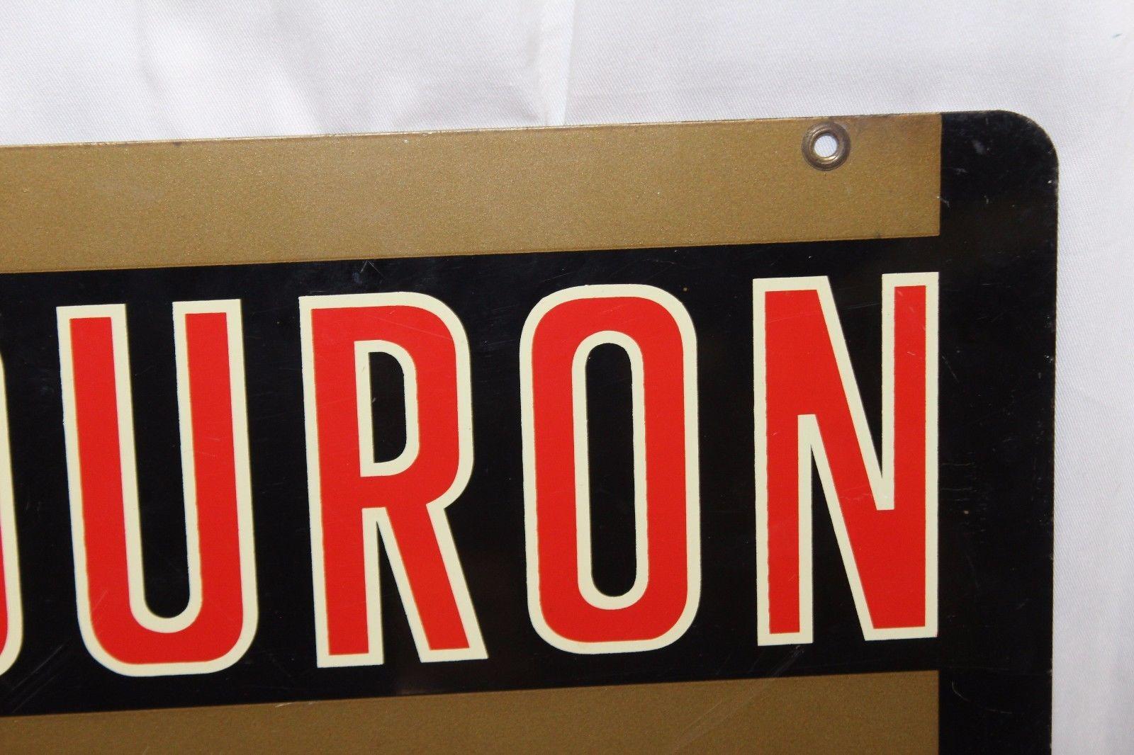 1960s Sohio Duron Motor Oil Sign For Sale 3