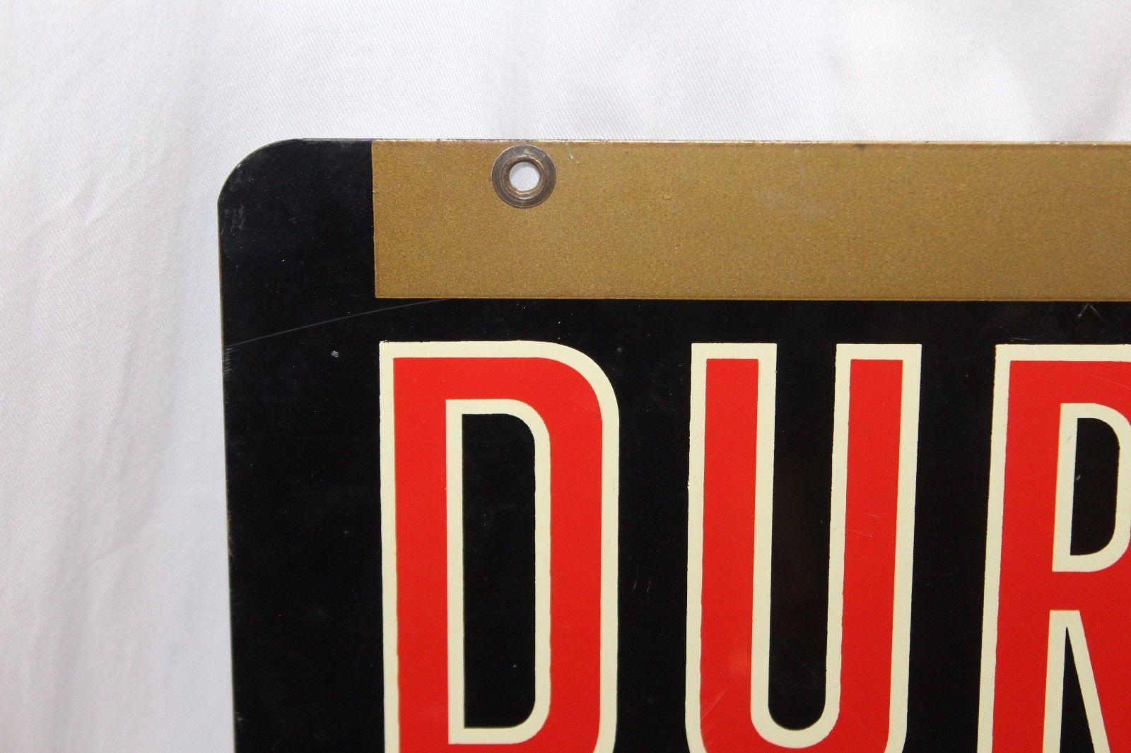 Mid-20th Century 1960s Sohio Duron Motor Oil Sign For Sale
