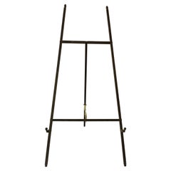 1960s Tabletop Solid Brass Easel