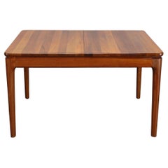 Mesa de comedor extensible de teca maciza de los años 60, Glostrup Mobelfabrik, Dinamarca