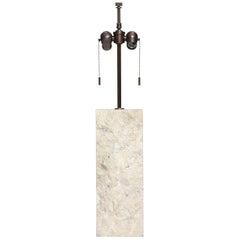Vintage Limestone Table Lamp for Hansen Lighting Co.