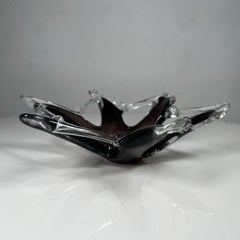 1960s Sommerso Murano Art Glass Sculptural Starfish Bowl Italy