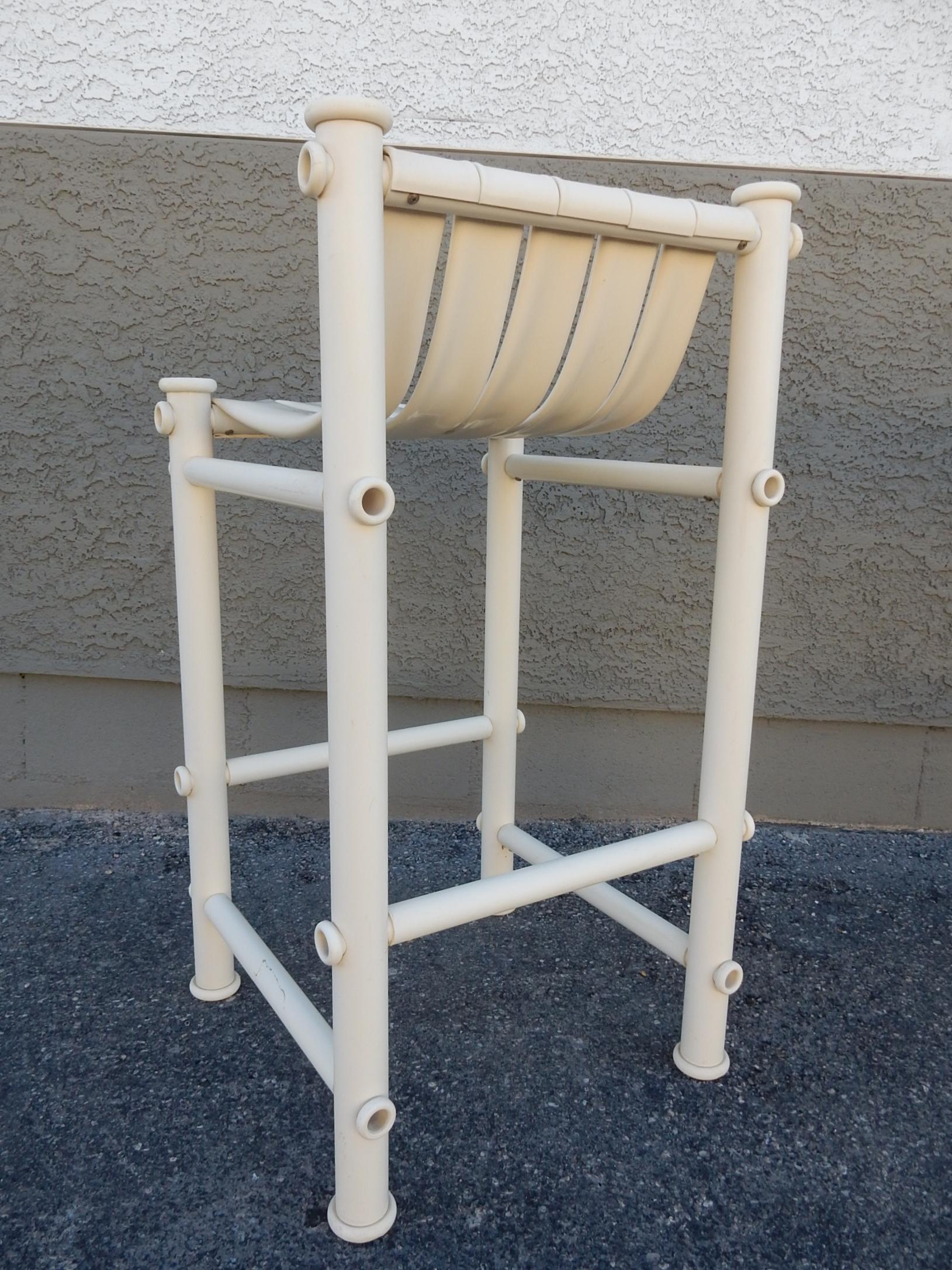 Space Age Bar Stools by Jerry Johnson for Landes Inc. of California In Good Condition For Sale In Las Vegas, NV