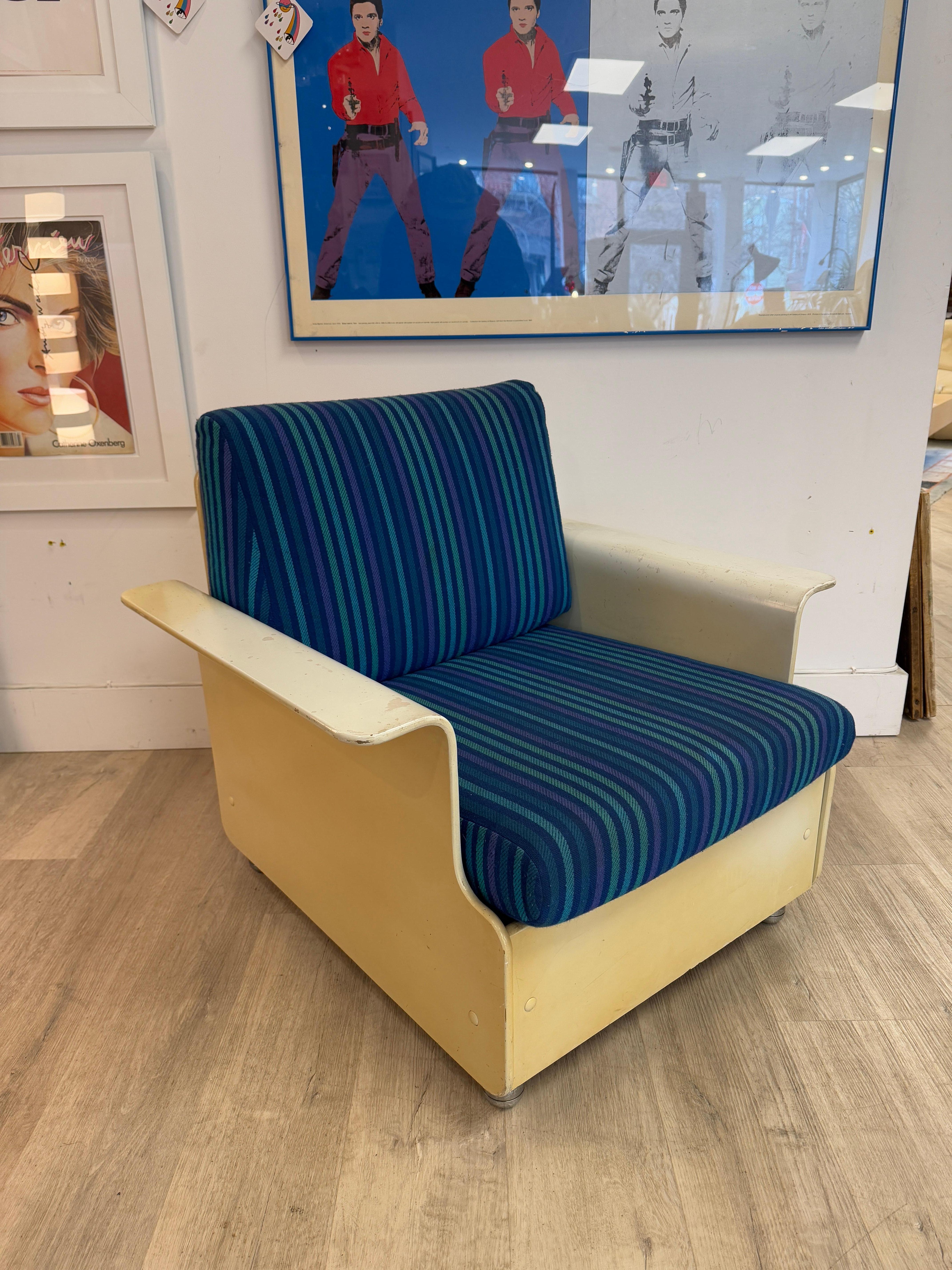 1960's Space Age Bent Plywood Chairs For Sale 11