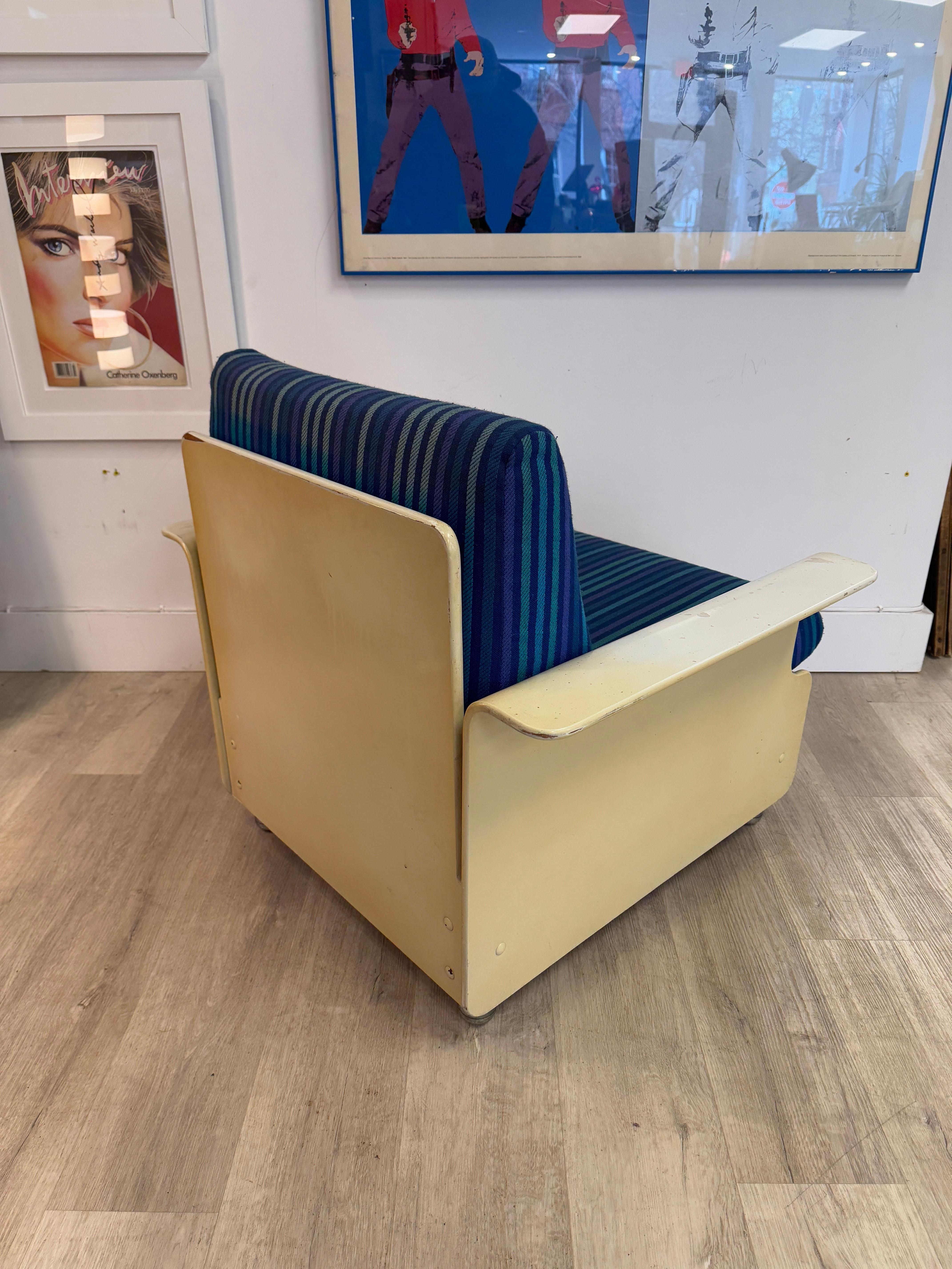 1960's Space Age Bent Plywood Chairs For Sale 13