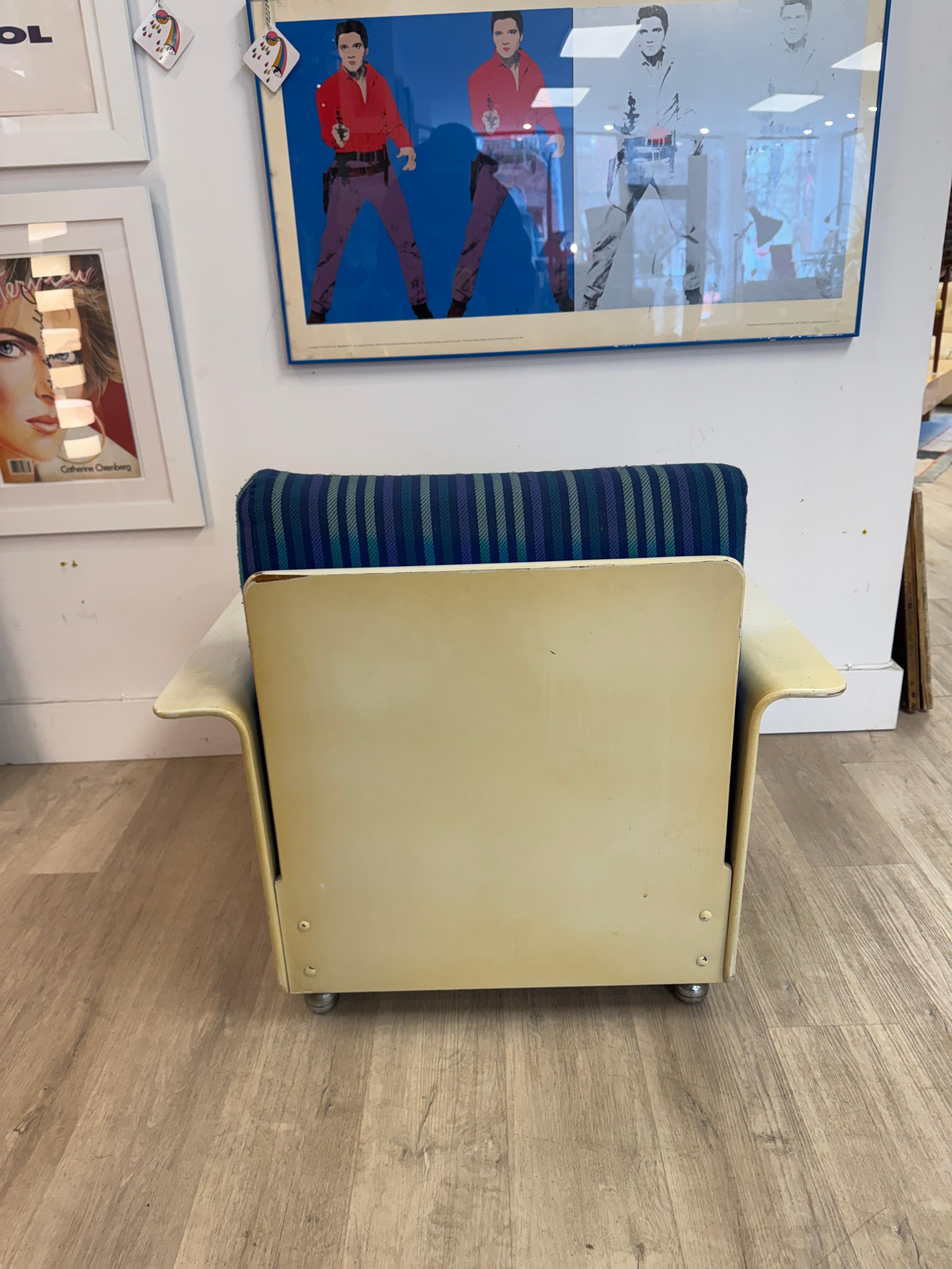 1960's Space Age Bent Plywood Chairs For Sale 14