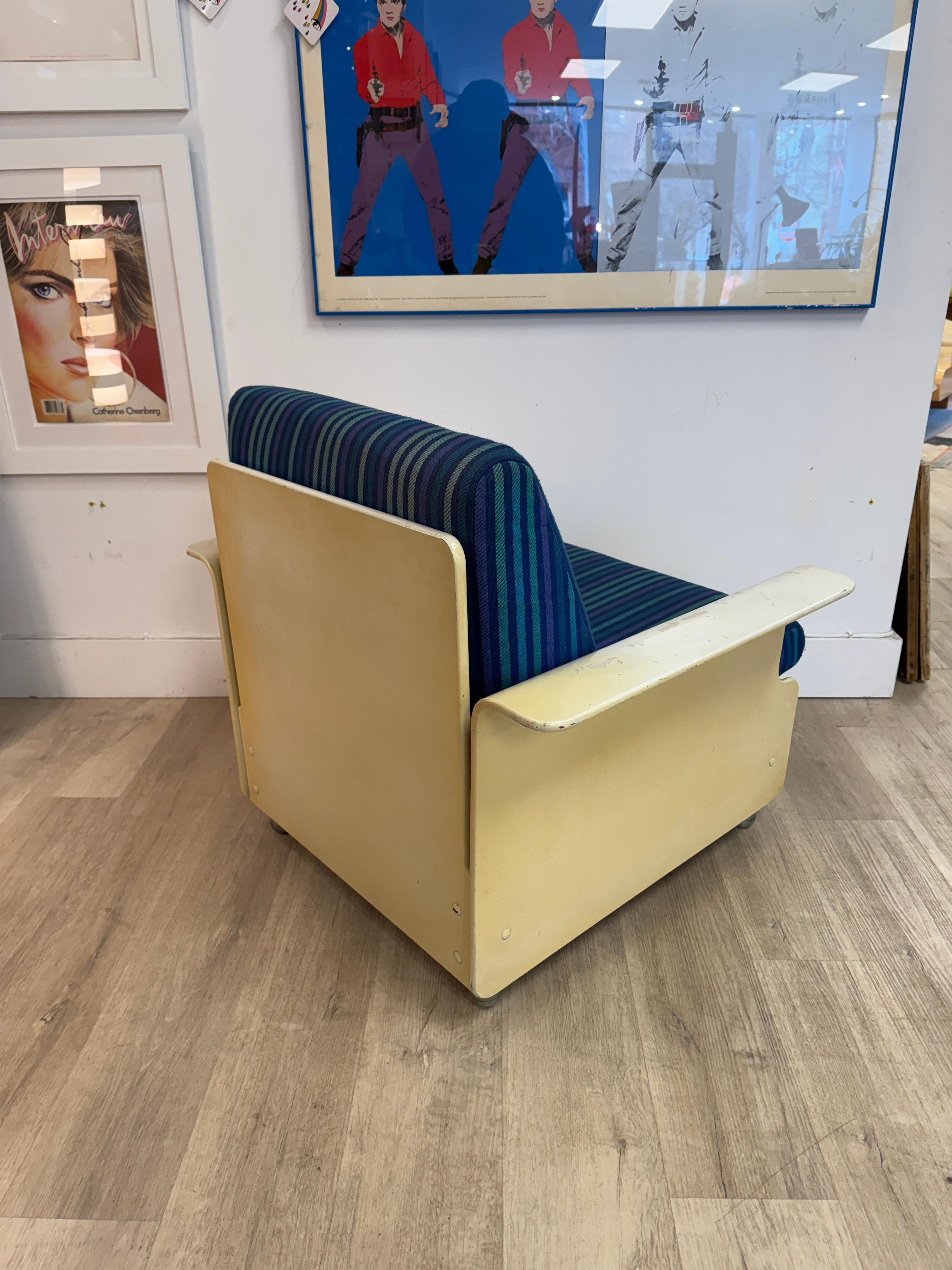1960's Space Age Bent Plywood Chairs For Sale 2