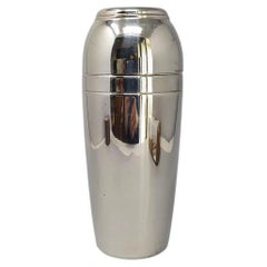 Vintage 1960s Space Age Mepra Cocktail Shaker in Stainless Steel, Made in Italy